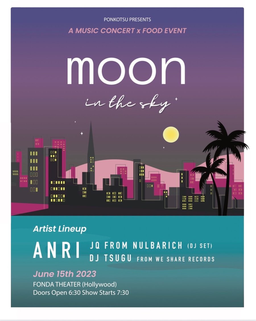 The Moon in the Sky event poster